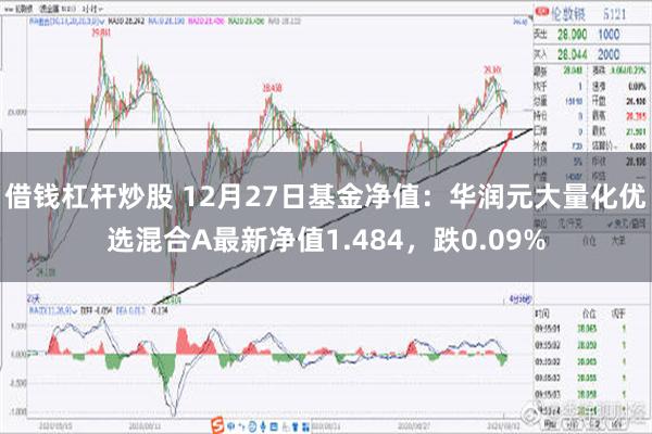 借钱杠杆炒股 12月27日基金净值：华润元大量化优选混合A最新净值1.484，跌0.09%