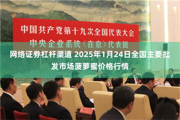 网络证劵杠杆渠道 2025年1月24日全国主要批发市场菠萝蜜价格行情